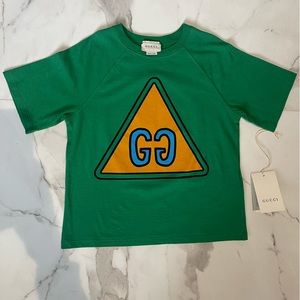 Gucci logo t shirt size 4